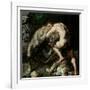 Hercules Fighting the Nemean Lion-Peter Paul Rubens-Framed Giclee Print