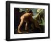 Hercules Fighting with the Nemean Lion-Francisco de Zurbarán-Framed Giclee Print