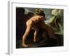 Hercules Fighting with the Nemean Lion-Francisco de Zurbarán-Framed Giclee Print