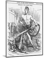 Hercules in the Augean Stable, 1888-Edward Linley Sambourne-Mounted Giclee Print