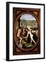 Hercules Killing Dragon in Garden of Hesperides-null-Framed Giclee Print