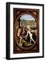 Hercules Killing Dragon in Garden of Hesperides-null-Framed Giclee Print