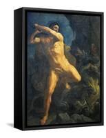 Hercules Killing Hydra of Lerna-Guido Reni-Framed Stretched Canvas