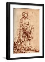 Hercules Killing the Lion, 1913-Cosimo Tura-Framed Giclee Print