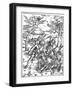 Hercules Killing the Molionides, C1496-1498-Albrecht Durer-Framed Giclee Print