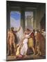 Hercules Leading Resuscitated Alcestis to Her Husband Admetus, 1817-1829-Pietro Benvenuti-Mounted Giclee Print