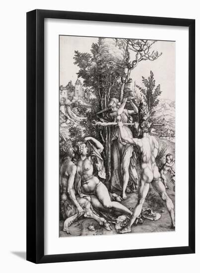 Hercules, or the Effects of Jealousy-Albrecht Dürer-Framed Giclee Print