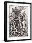 Hercules, or the Effects of Jealousy-Albrecht Dürer-Framed Giclee Print