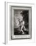 Hercules Overcomes Antaeus, Who Opposes His Passage into Africa, 1775-W Walker-Framed Giclee Print