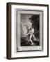 Hercules Overcomes Antaeus, Who Opposes His Passage into Africa, 1775-W Walker-Framed Giclee Print