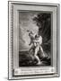 Hercules Overcomes Antaeus, Who Opposes His Passage into Africa, 1775-W Walker-Mounted Giclee Print