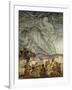 Hercules Supporting the Sky instead of Atlas-Arthur Rackham-Framed Giclee Print