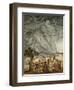 Hercules Supporting the Sky instead of Atlas-Arthur Rackham-Framed Giclee Print