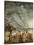 Hercules Supporting the Sky instead of Atlas-Arthur Rackham-Stretched Canvas