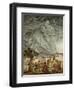 Hercules Supporting the Sky instead of Atlas-Arthur Rackham-Framed Premium Giclee Print