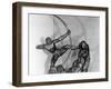 Hercules the Archer, 1909-Emile-antoine Bourdelle-Framed Photographic Print