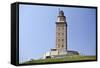 Hercules Tower, Oldest Roman Lighthouse in Use Todaya Corun±A, Galicia, Spain, Europe-Matt Frost-Framed Stretched Canvas