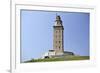 Hercules Tower, Oldest Roman Lighthouse in Use Todaya Corun±A, Galicia, Spain, Europe-Matt Frost-Framed Photographic Print