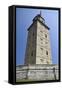 Hercules Tower, Oldest Roman Lighthouse in Use Todaya Coruna, Galicia, Spain, Europe-Matt Frost-Framed Stretched Canvas