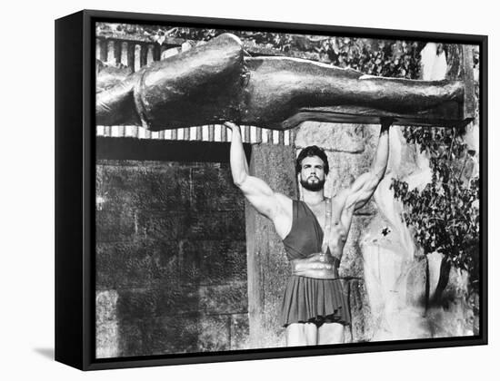 Hercules Unchained, (Aka Ercole E La Regina Di Lidia), Steve Reeves, 1959-null-Framed Stretched Canvas