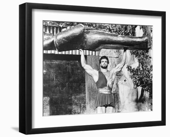 Hercules Unchained, (Aka Ercole E La Regina Di Lidia), Steve Reeves, 1959-null-Framed Photo