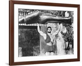 Hercules Unchained, (Aka Ercole E La Regina Di Lidia), Steve Reeves, 1959-null-Framed Photo