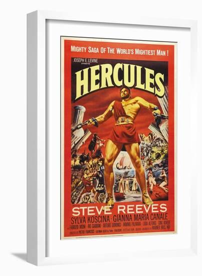 Hercules-null-Framed Art Print