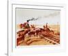 Herd Crossing-John Duillo-Framed Limited Edition