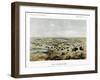 Herd of Bison Near Lake Jessie, North Dakota, USA, 1856-John Mix Stanley-Framed Giclee Print