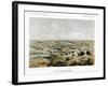 Herd of Bison Near Lake Jessie, North Dakota, USA, 1856-John Mix Stanley-Framed Giclee Print