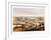 Herd of Bison Near Lake Jessie-Thomas H. Ford-Framed Giclee Print