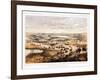 Herd of Bison Near Lake Jessie-Thomas H. Ford-Framed Giclee Print