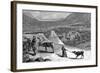 Herd of Reindeer, Lapland, 1882-null-Framed Giclee Print