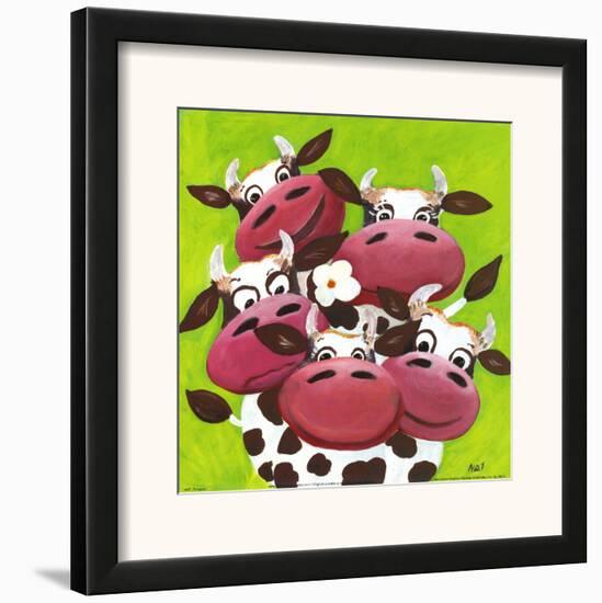 Herd-Nat-Framed Art Print