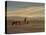 Herding Camel Train, Inner Mongolia-Vincent Haddelsey-Stretched Canvas