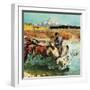 "Herding Horses", September 13, 1952-John Clymer-Framed Giclee Print