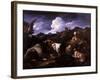 Herdsman with His Flock-Philipp Peter Roos-Framed Giclee Print