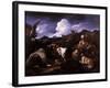 Herdsman with His Flock-Philipp Peter Roos-Framed Giclee Print