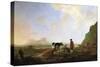 Herdsmen with Cows, C.1645-Aelbert Cuyp-Stretched Canvas