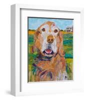 Here Boy!-null-Framed Art Print