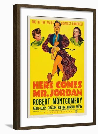 Here Comes Mr. Jordan, 1941, Directed by Alexander Hall-null-Framed Giclee Print