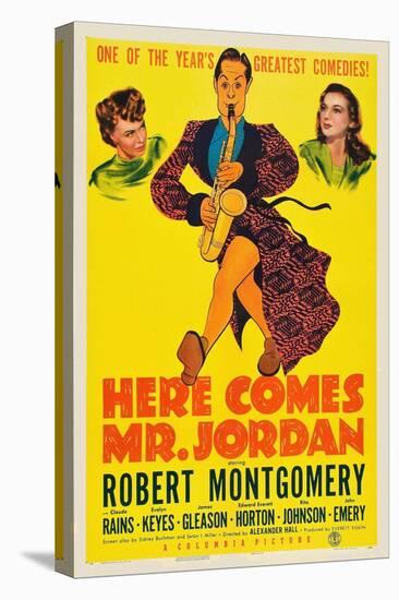 Here Comes Mr. Jordan, 1941, Directed by Alexander Hall-null-Stretched Canvas