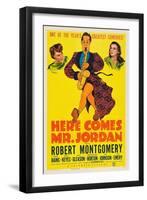 Here Comes Mr. Jordan, 1941, Directed by Alexander Hall-null-Framed Giclee Print