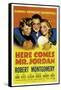 Here Comes Mr. Jordan, Rita Johnson, Robert Montgomery, Evelyn Keyes, 1941-null-Framed Stretched Canvas