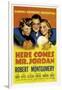 Here Comes Mr. Jordan, Rita Johnson, Robert Montgomery, Evelyn Keyes, 1941-null-Framed Photo