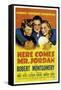 Here Comes Mr. Jordan, Rita Johnson, Robert Montgomery, Evelyn Keyes, 1941-null-Framed Stretched Canvas