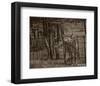 Here Comes My Cowboy-Barry Hart-Framed Art Print
