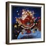 Here Comes Santa Claus-Bill Bell-Framed Giclee Print