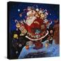 Here Comes Santa Claus-Bill Bell-Stretched Canvas