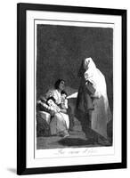 Here Comes the Bogeyman, 1799-Francisco de Goya-Framed Giclee Print